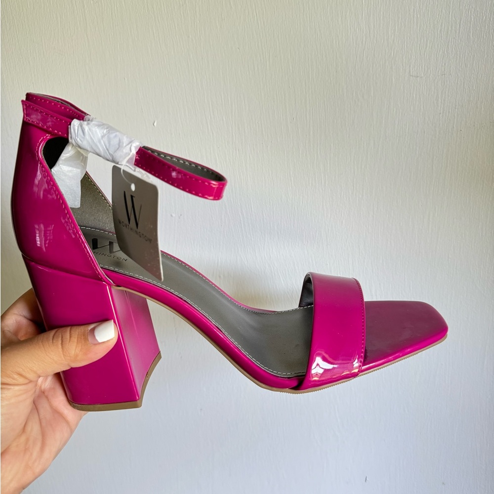 Pink heels size 11